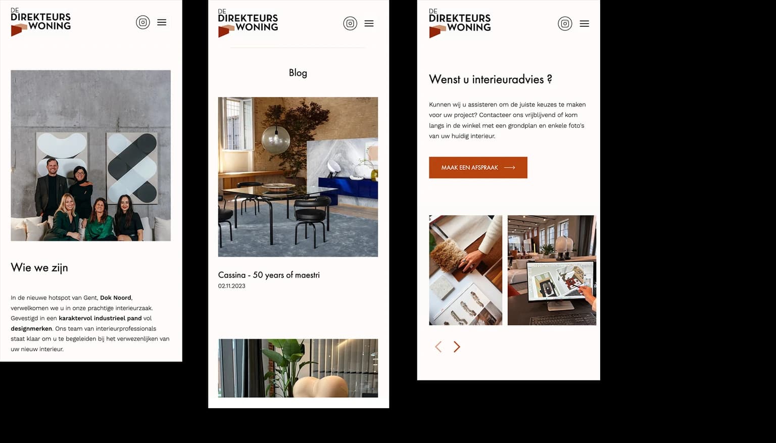 Homepage voor DeDirekteurswoning