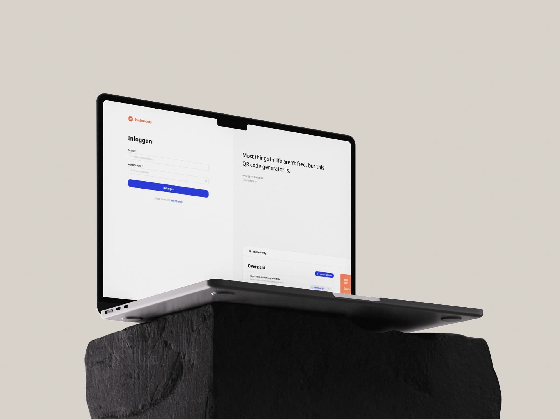 Preview van QR-codes voor drukwerk
