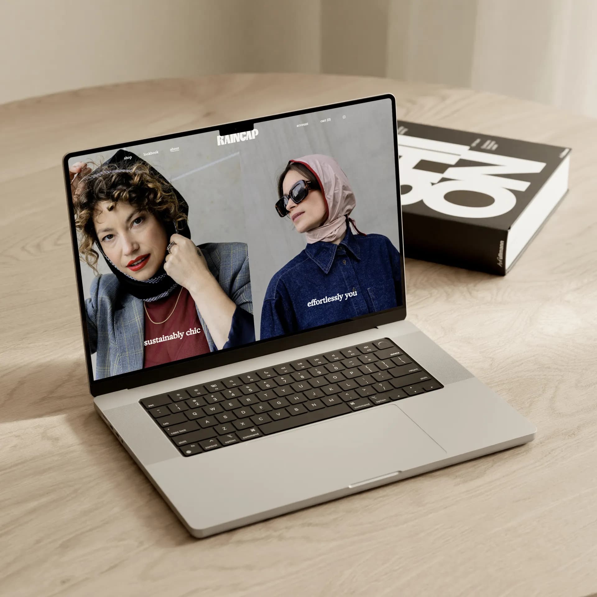 Homepage voor Raincap