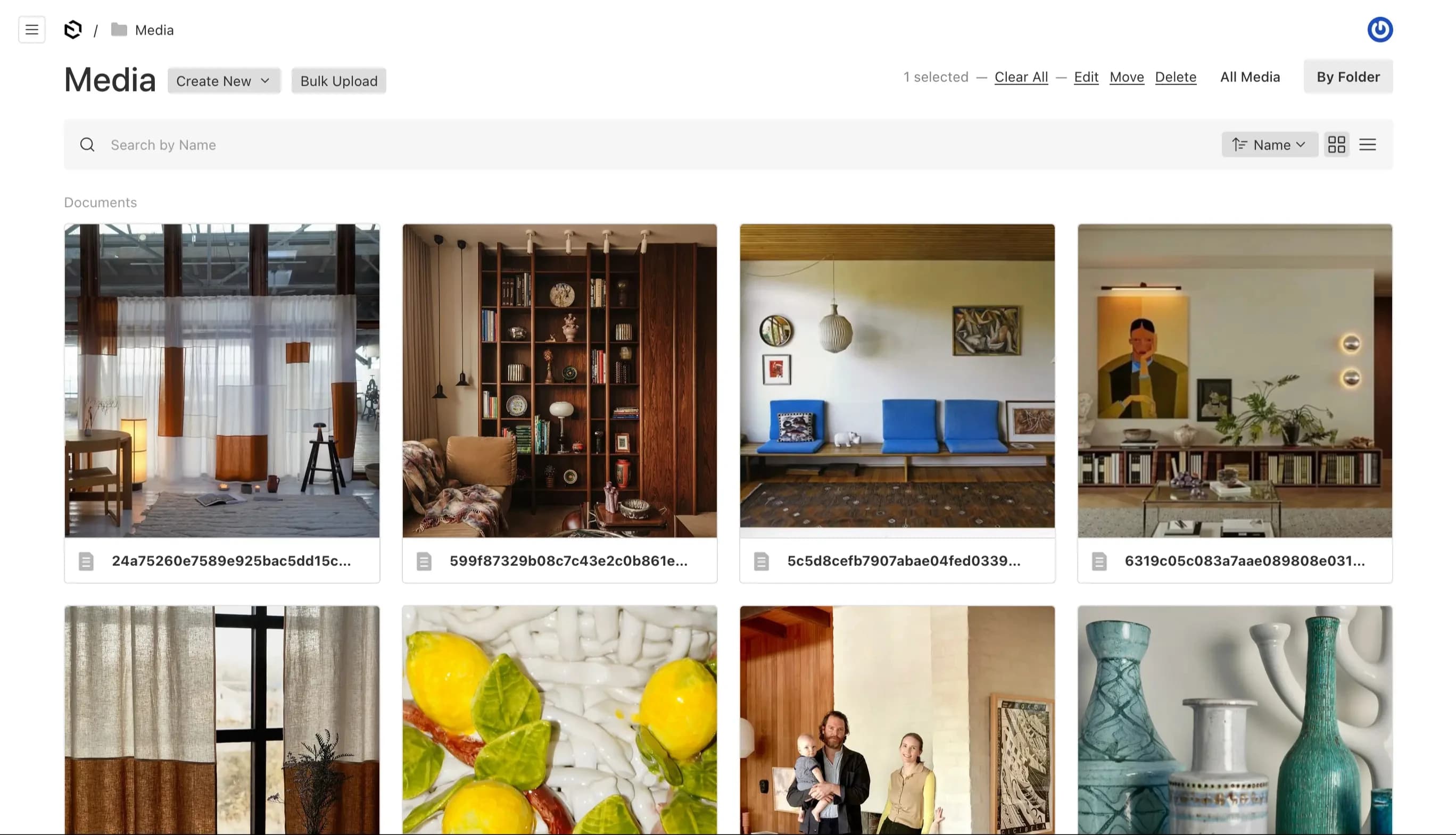 Voorbeeld van automatische beeldverwerking in het CMS