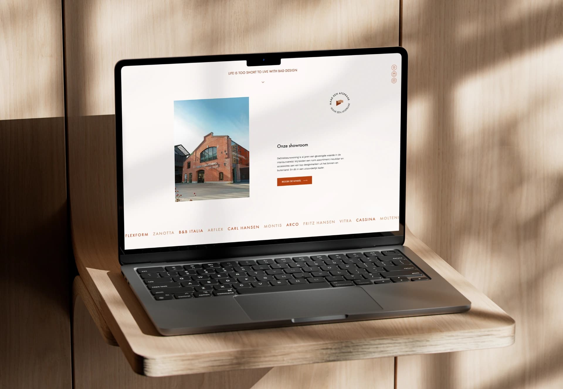 Homepage voor DeDirekteurswoning