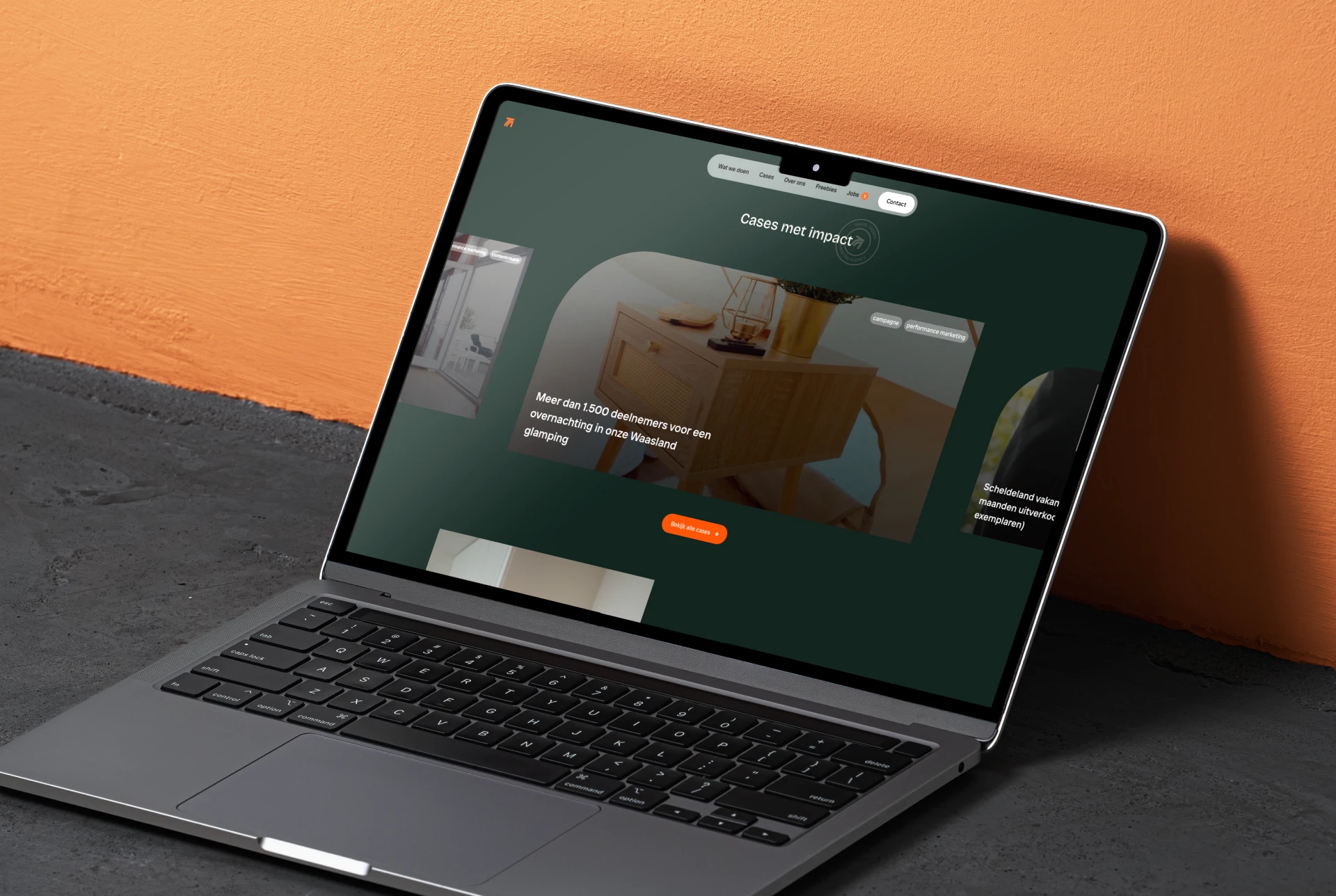 Website design case travel trends